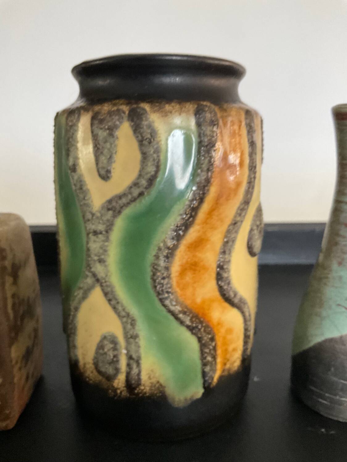 Trio de vases miniatures vintage