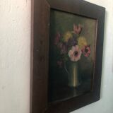 Painting in oil. Signed