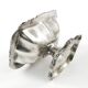 Biedermeier salt cellar, silver-plated copper, Poland, 19th century