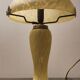 Mushroom trio lamps in glass paste 1980