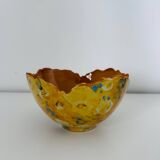 Artist's signed bowl
