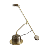 Massive vintage 80s swing arm table lamp