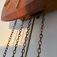 Scandinavian style Junghans teak clock in the 70s