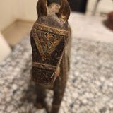 Hand-carved horse