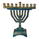 Menorah nine-branched candlestick