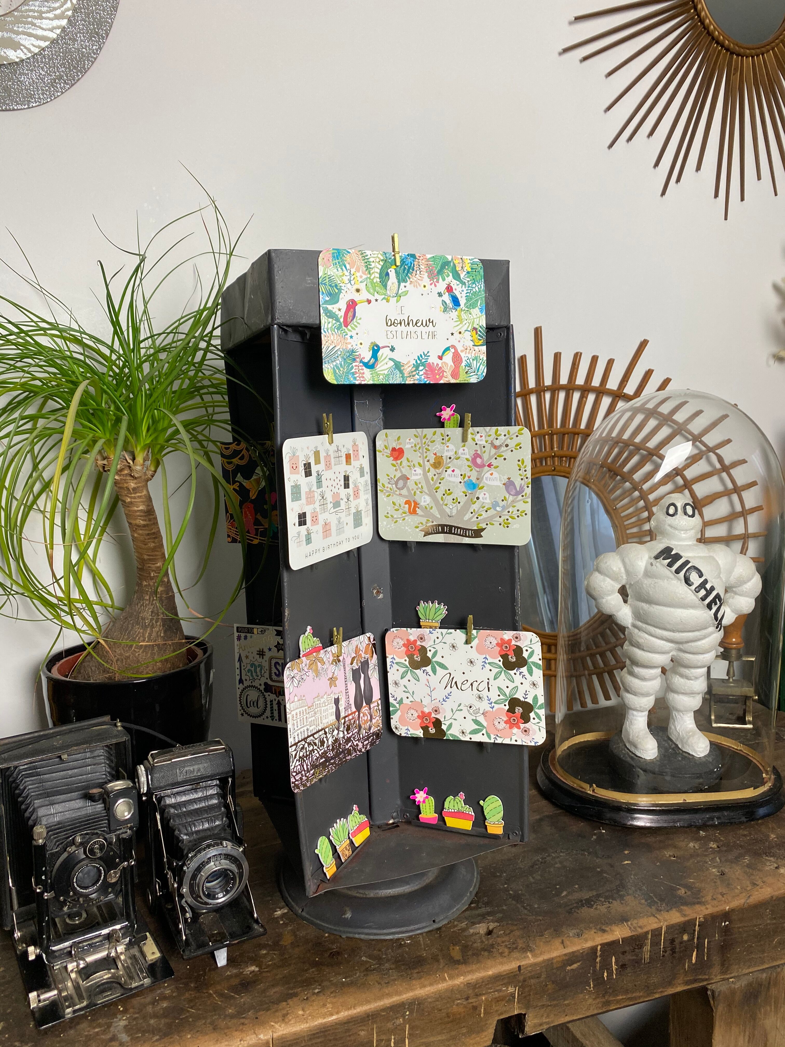 Adysy turnstile vintage postcards