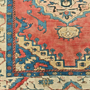 Azeri wool carpet made in Turkey. 20th century