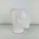 Vintage anthropomorphic ceramic head vase.