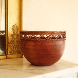 Wooden Cup and Basketwork – Handmade African Crafts