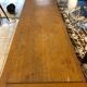 Oak buffet compass feet