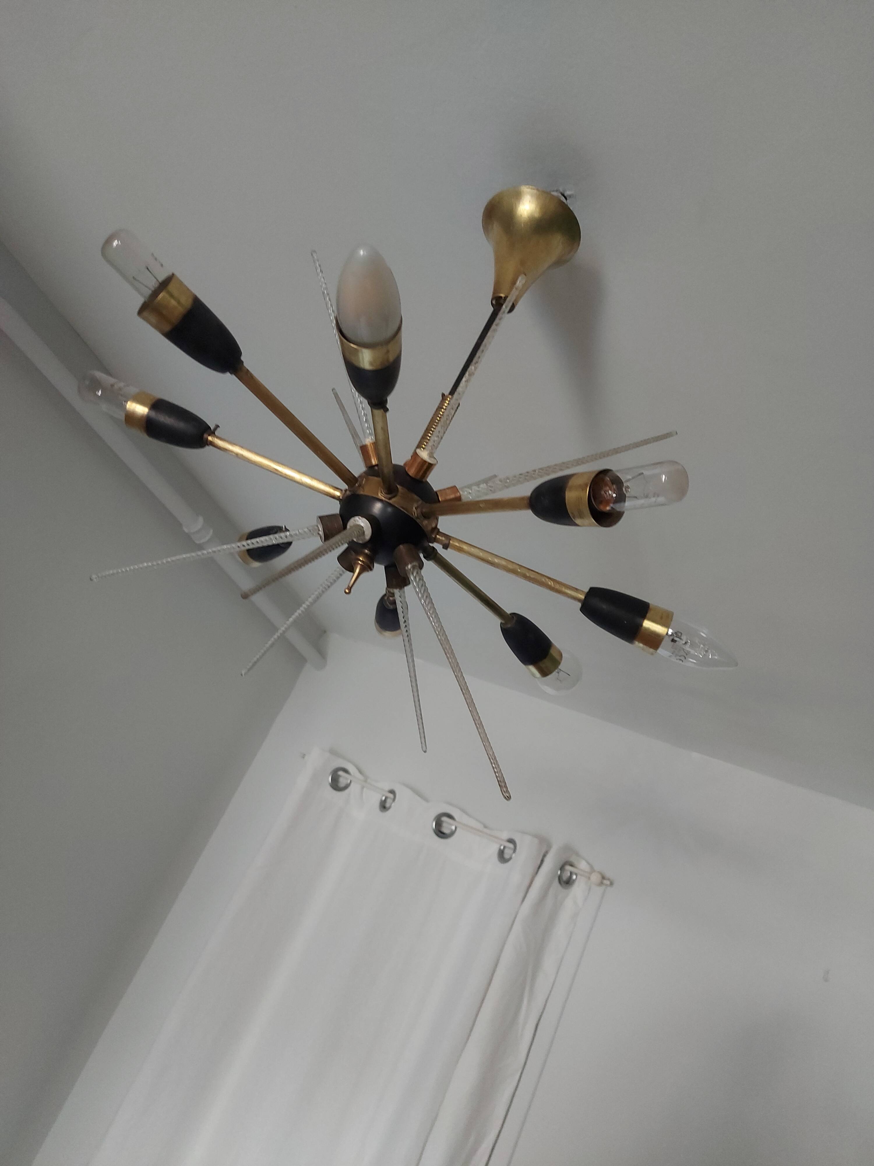 Sputnik chandelier