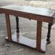 Console/desk/leather underwear/19th century