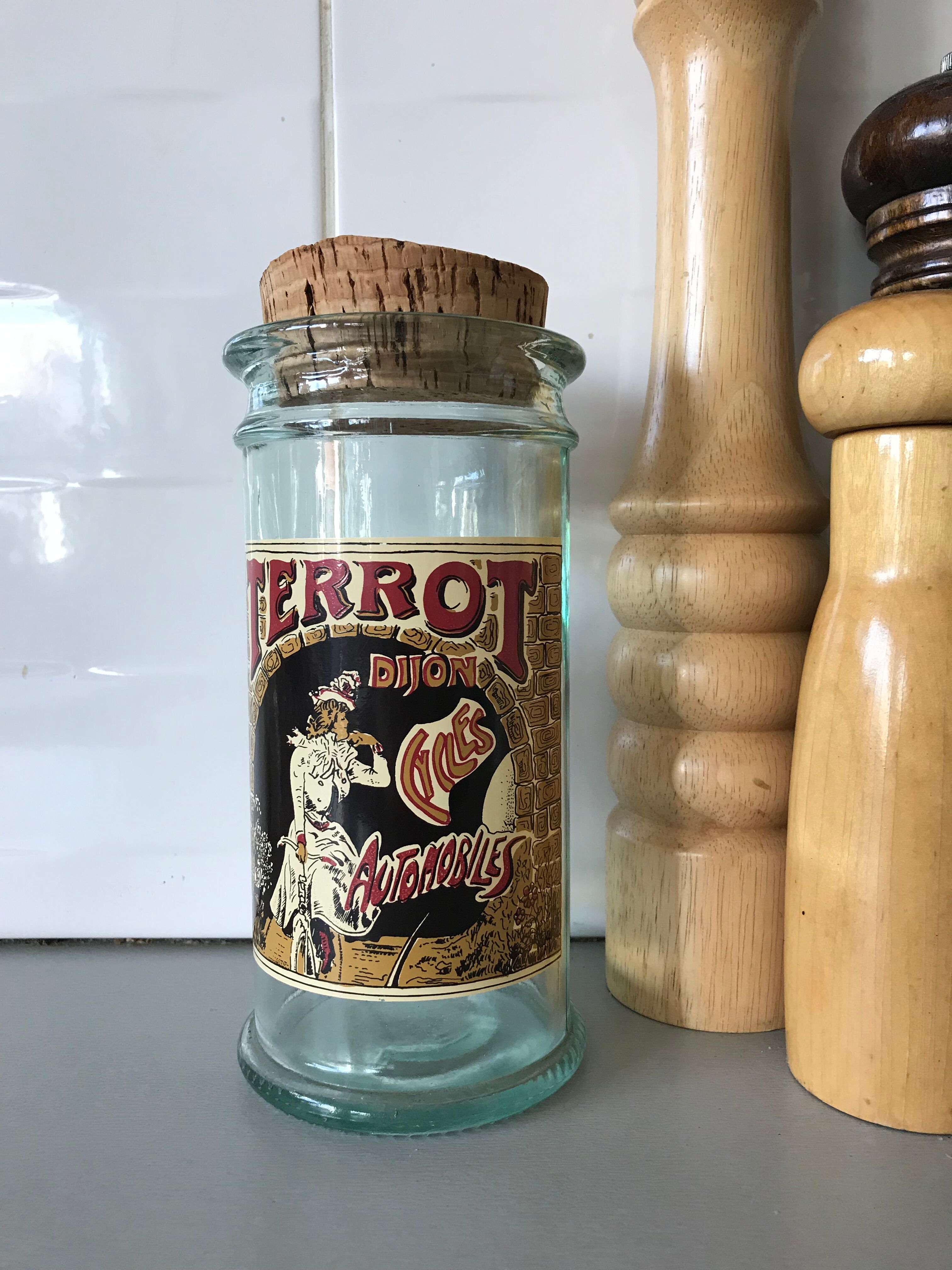 Terrot glass jar