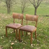 Chaises vintages slovaque 1930