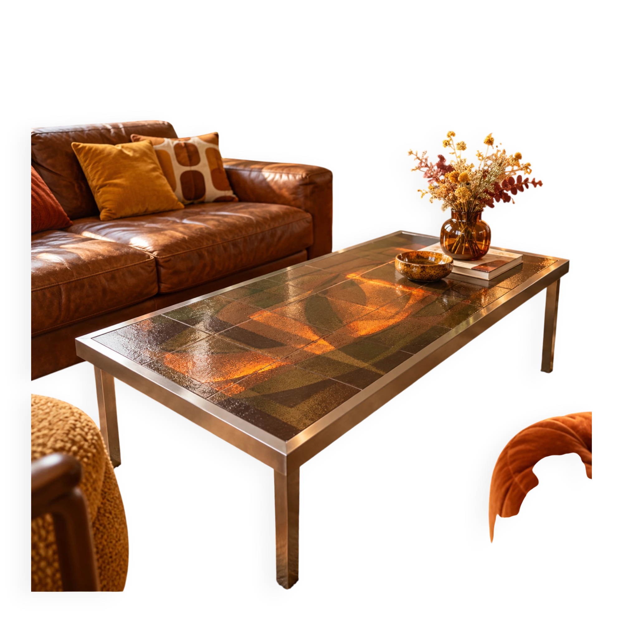 70s coffee table