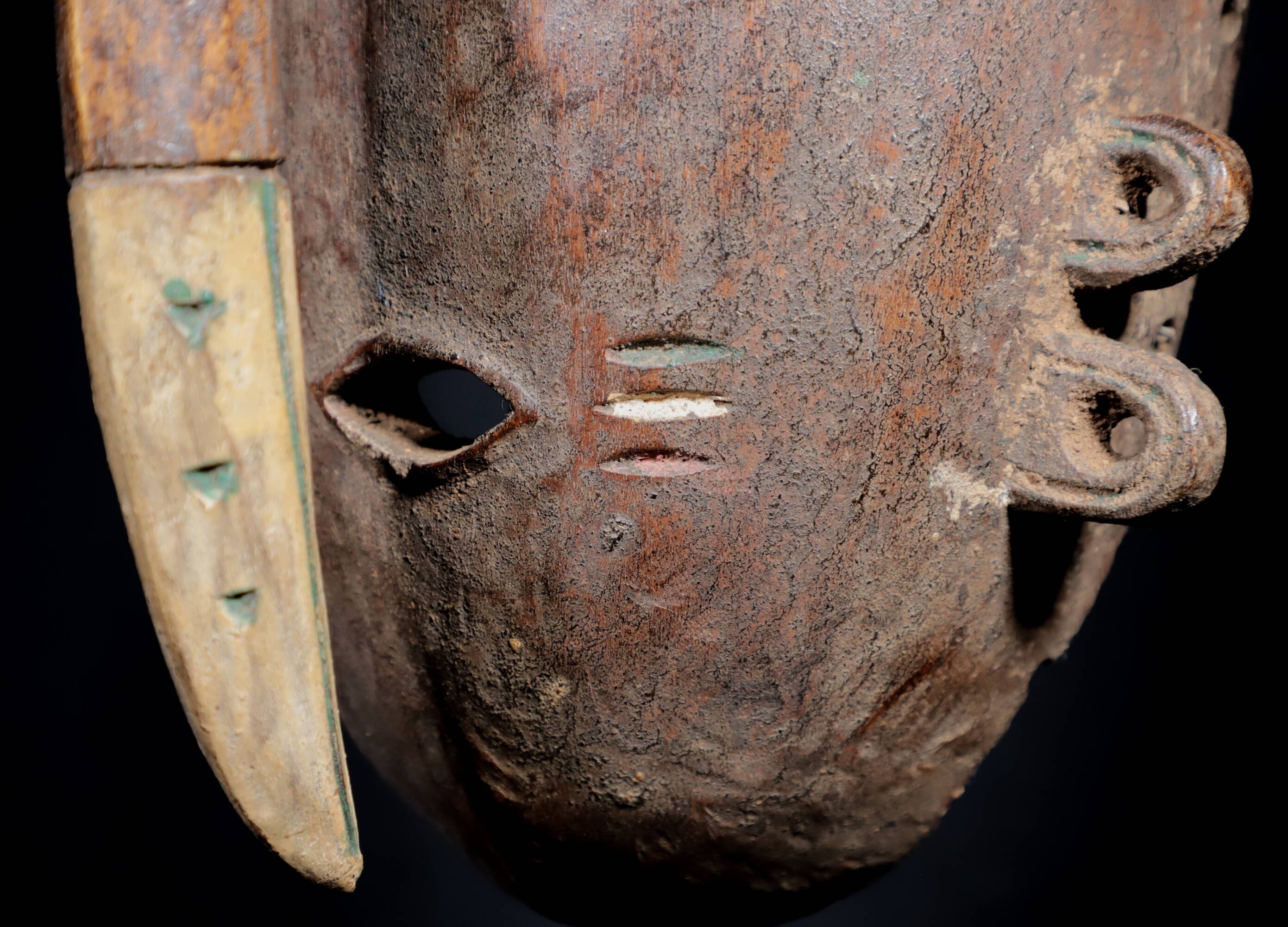 African Art Africa Tribal - Djimini Ligbi Kulango Mask - 31 Cms