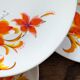 Assiettes Winterling décor floral seventies