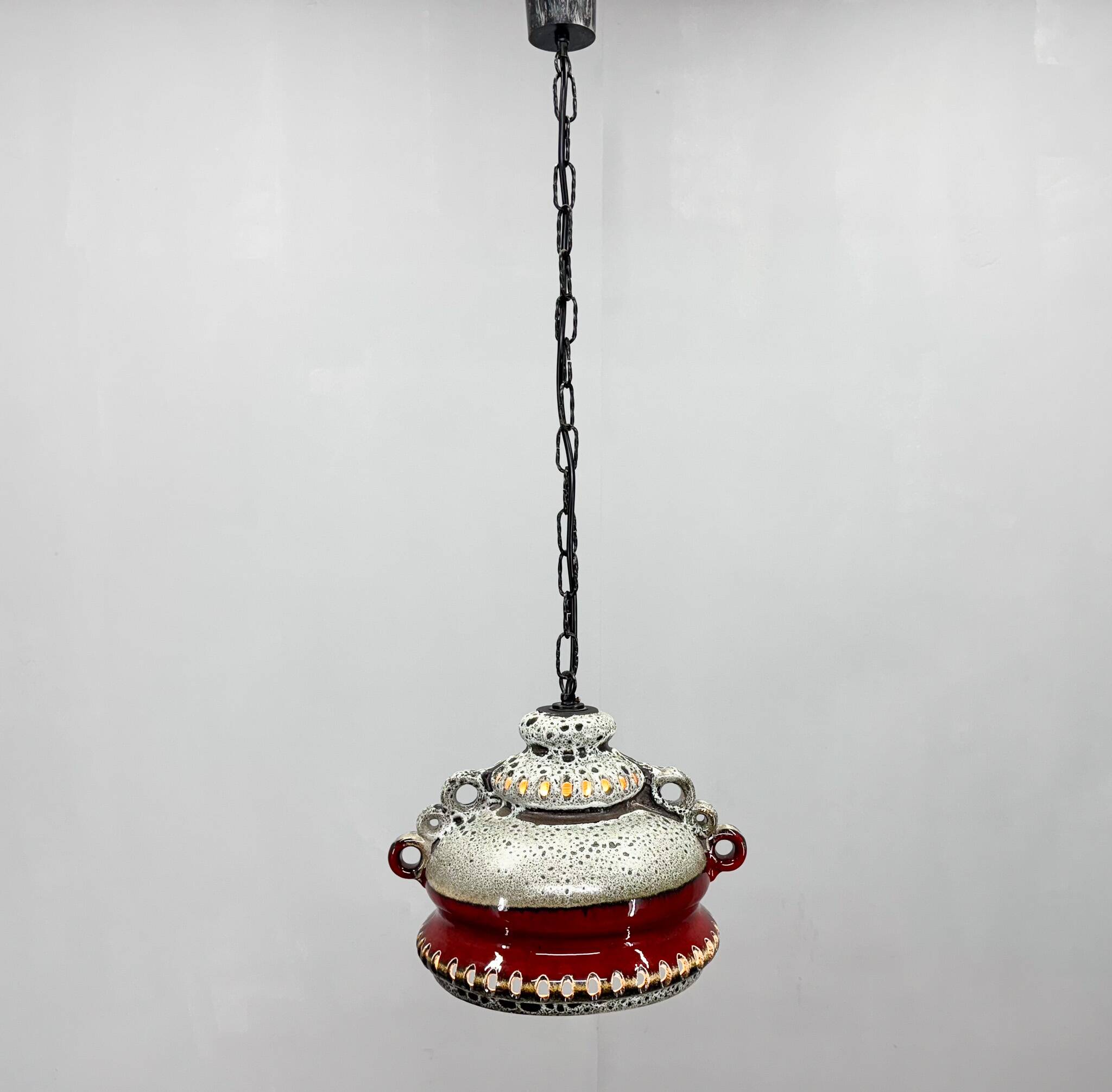 Suspension en céramique des années 1970, Allemagne