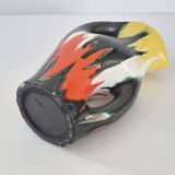 VASE SHAPED PITCHER VINTAGE 1950 CERAMIC SAINTE-RADEGONDE TOURAINE 50S 1950S