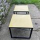 Pair of green and black metal side tables by Habitat
