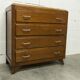 Commode 1930 art déco 86cm 4 tiroirs