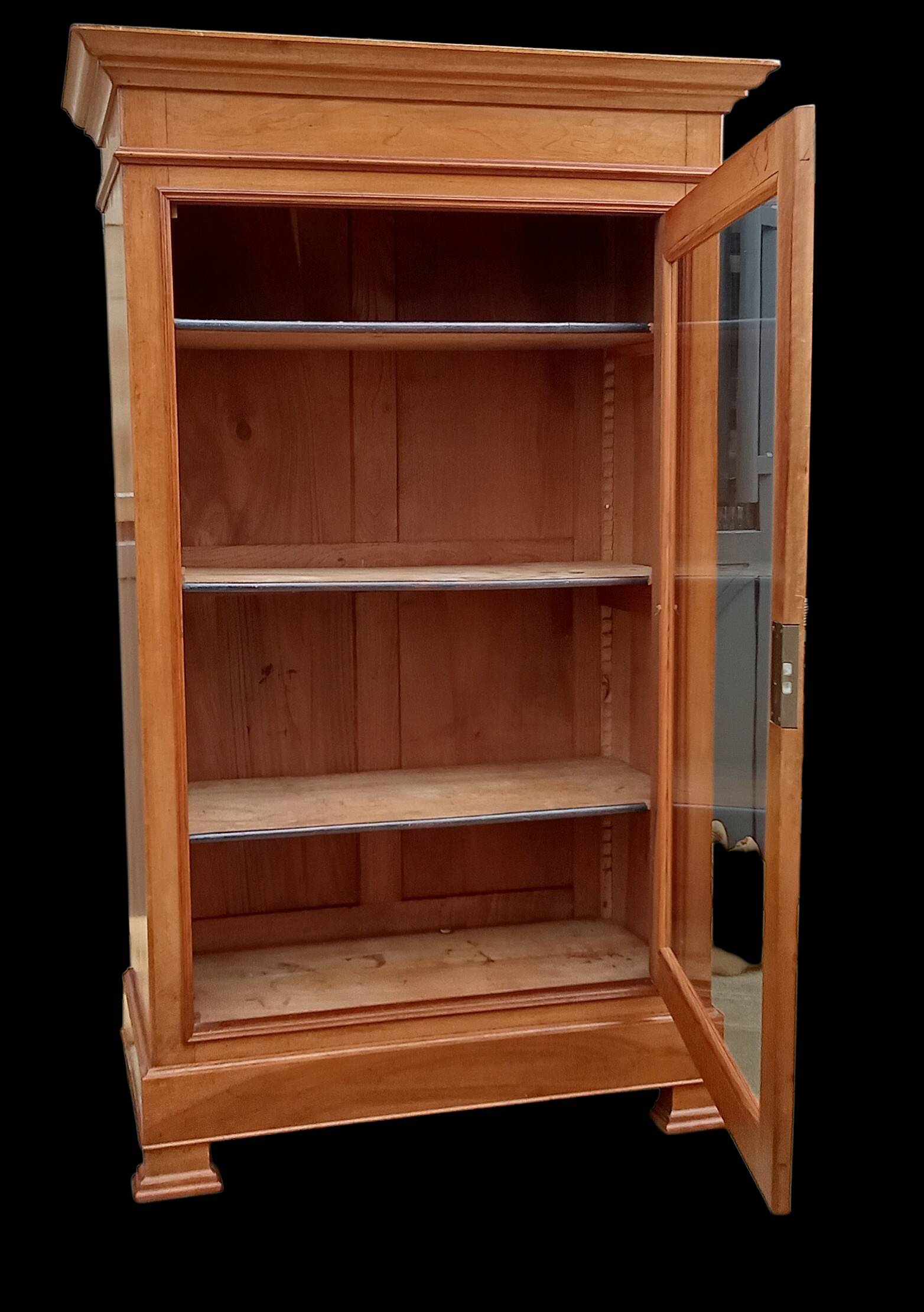 Ancienne vitrine bibliothèque Louis Philippe