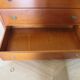 Semainier, commode style Louis Philippe en merisier