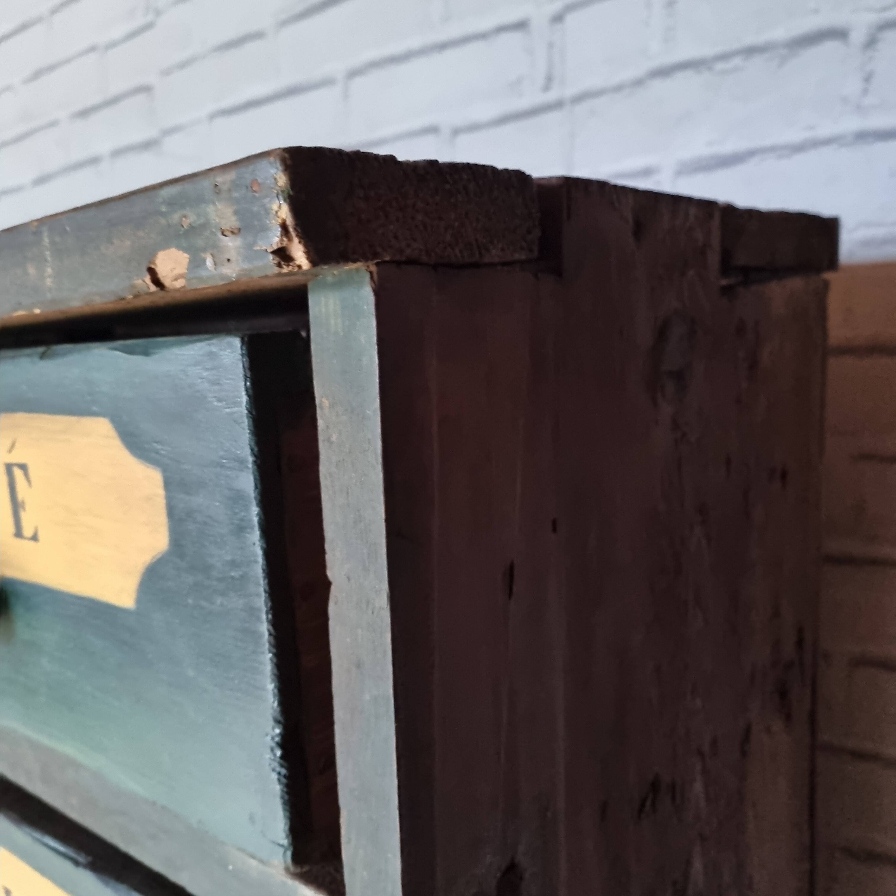 19th century mountain grocery cabinet
