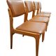 Set of 4 Danish dining chairs, 1970s