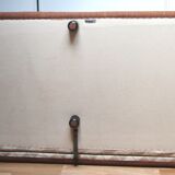 Steiner velvet chocolate sofa, 70s