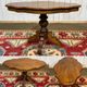 Louis Philippe side table in walnut, late 19th century.