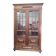Walnut display cabinet 19th century H234cm