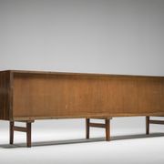 Large Rosewood Sideboard by Henning Kjaernulf for Bruno Hansen, 1950s