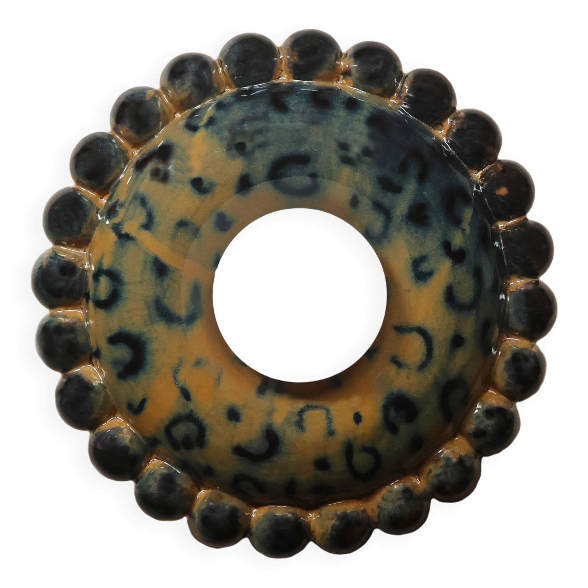 Luna Tall Leopard 1 Wall Lamp