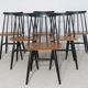 Set of Fanett chairs Scandinavian design by Ilmari Tapiovaara