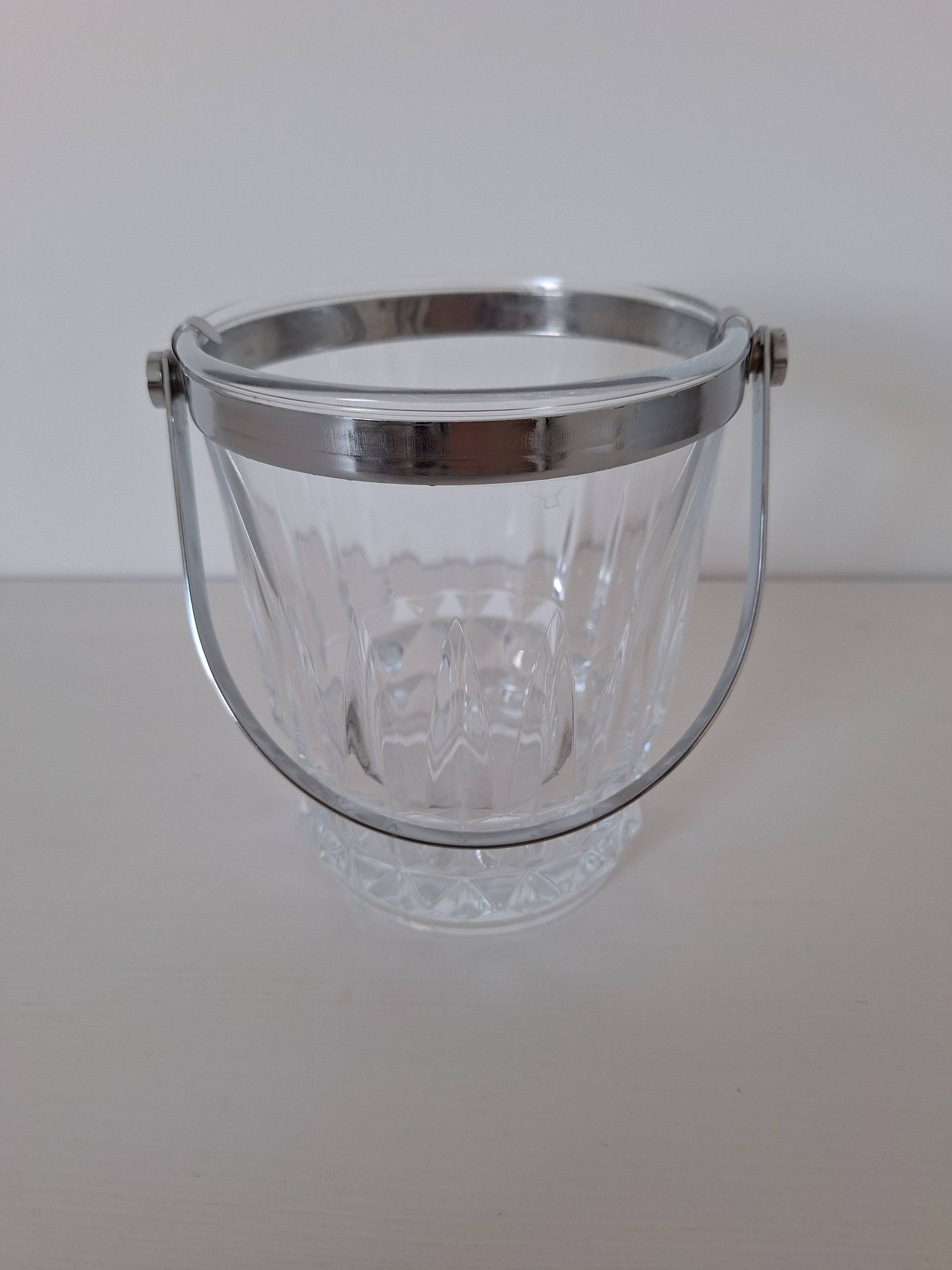 Crystal ice bucket from Arques