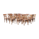 Lot 18 bistro chairs from 1946