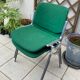 Set of 4 Green DSC106 Giancarlo Piretti chairs by Castelli