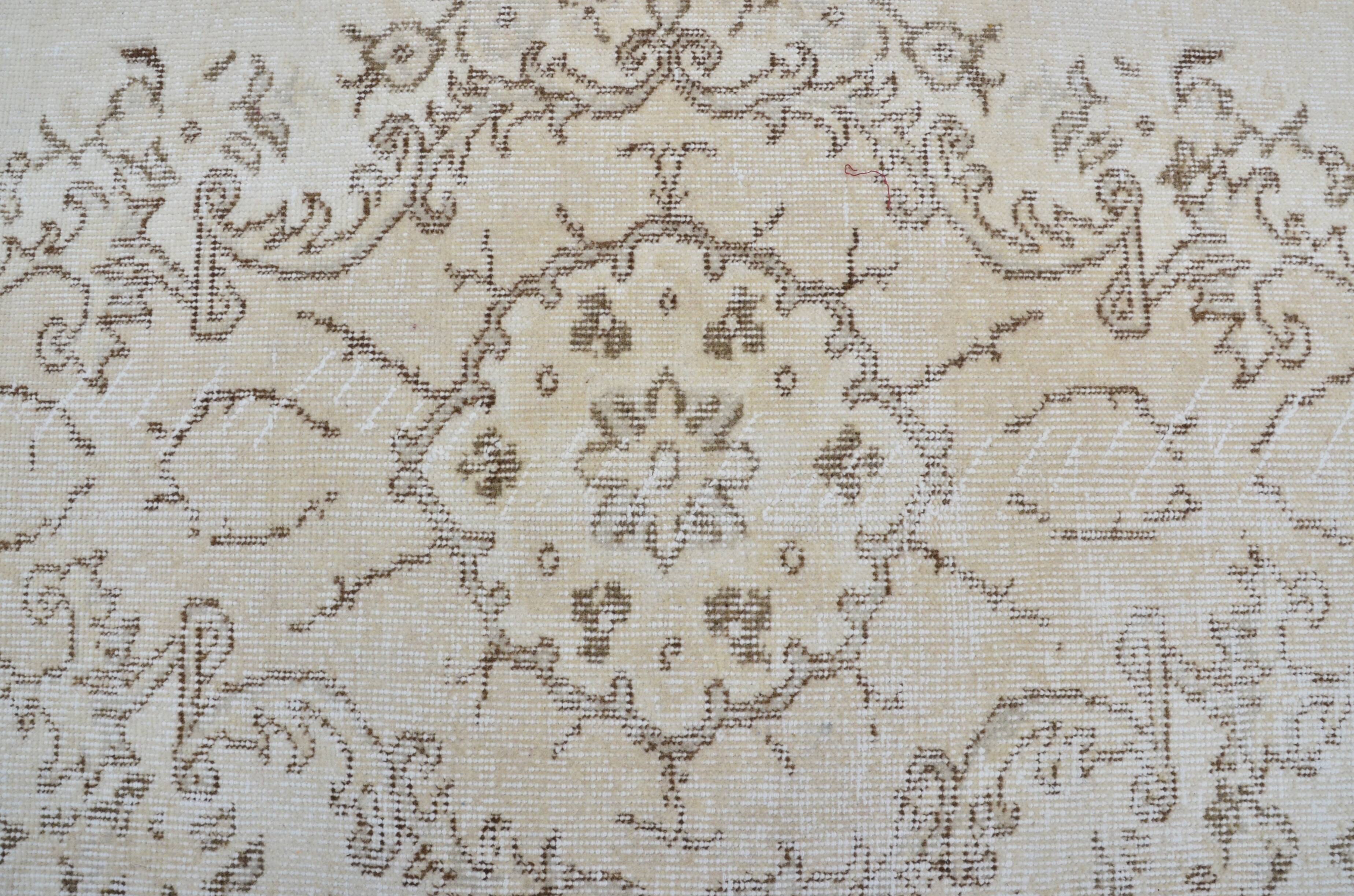 Tapis vintage turc Oushak sku 3199