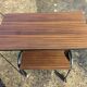 Vintage 50s 60s design rolling serving table