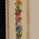 Chocolate cake dish Raynaud Limoges floral decoration