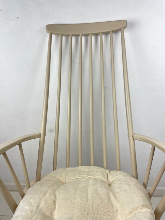 Chaise de bar vintage design scandinave