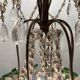Green Flower Macaroni Light Pendant 1950’s