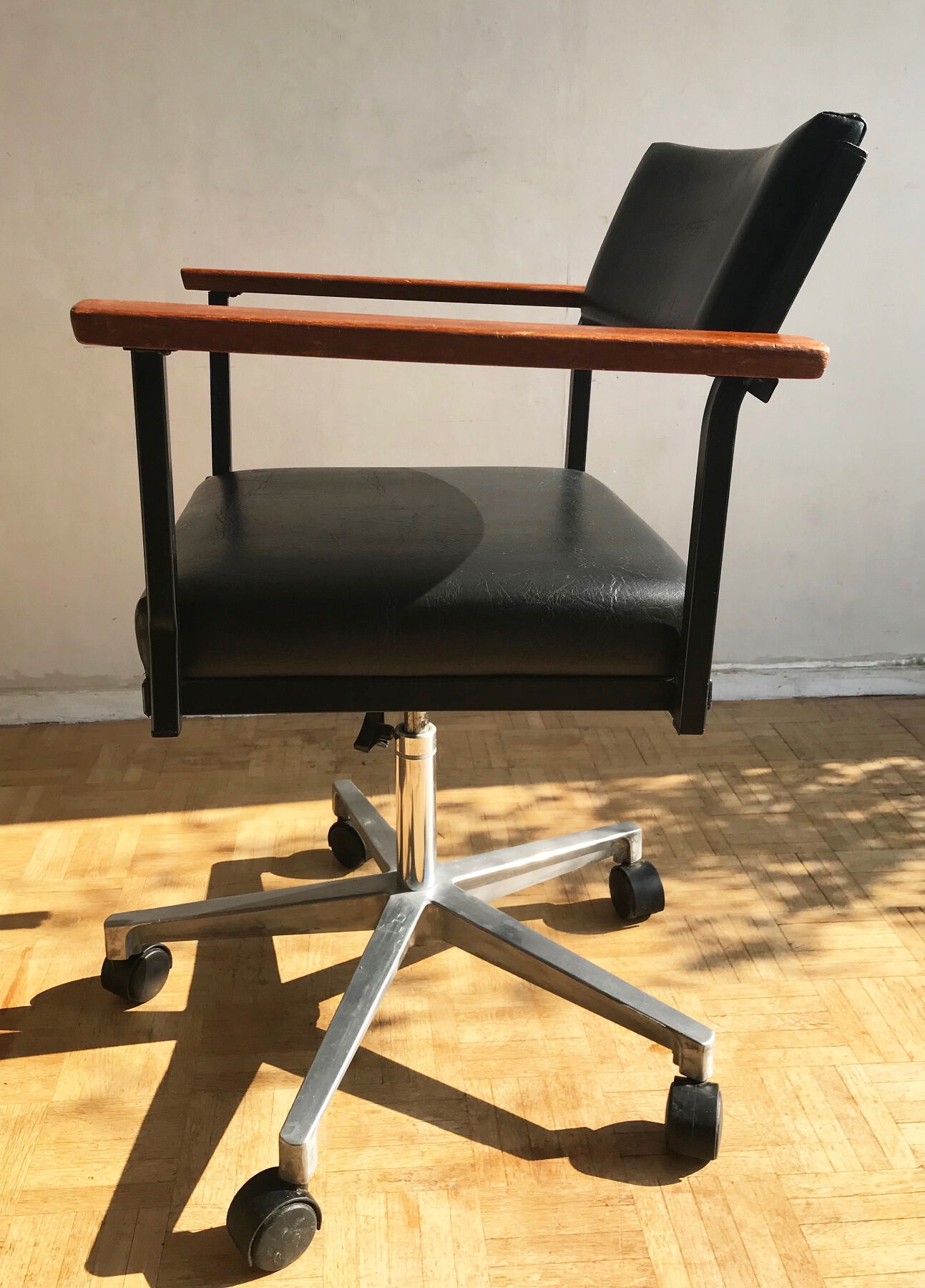 Office chair on wheels