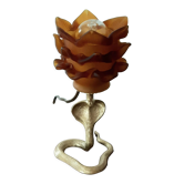 Bronze snake lamp