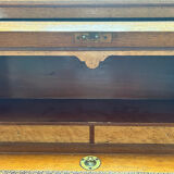 Beautiful vintage 20th-century American cylinder desk and its chair.