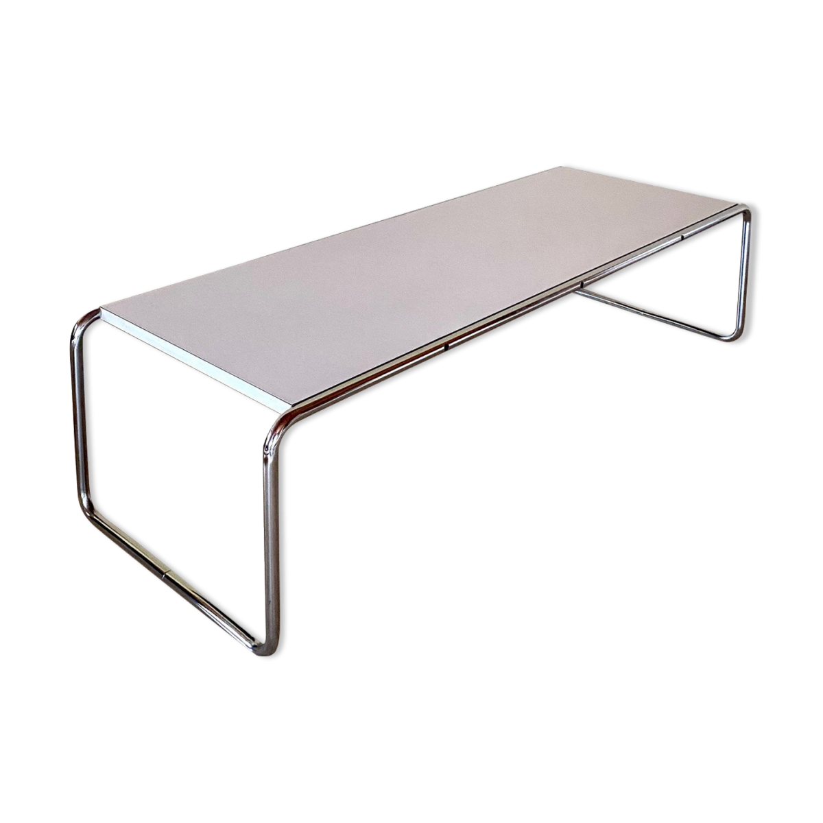 Vintage Laccio coffee table by Marcel Breuer for Gavina, Knoll, 70s