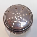 Crystal and silver shaker