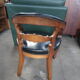 Fauteuil de bureau style Louis XIII