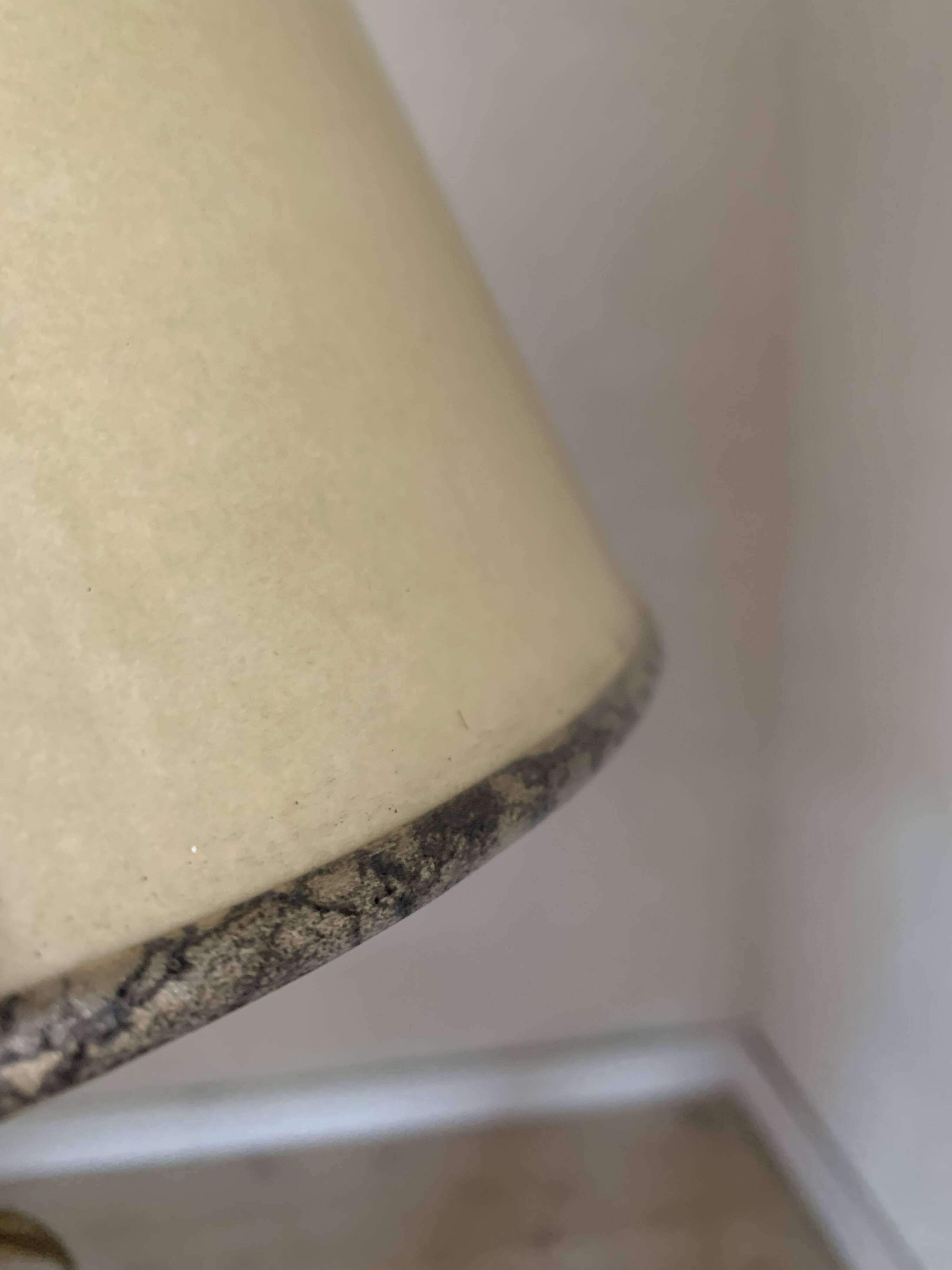 Bronze pineapple lamp